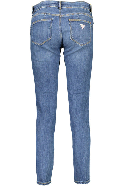  - Blue Cotton Women Skinny Jean