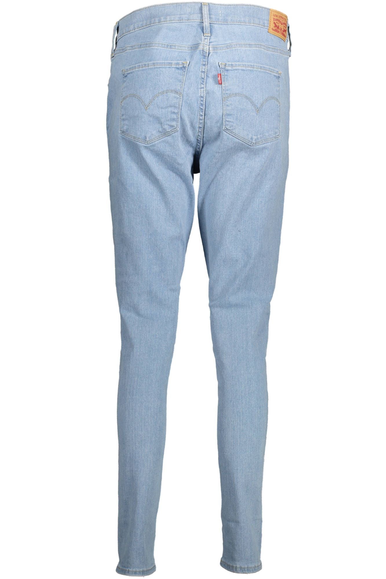  - Light Blue Cotton Women Jeans