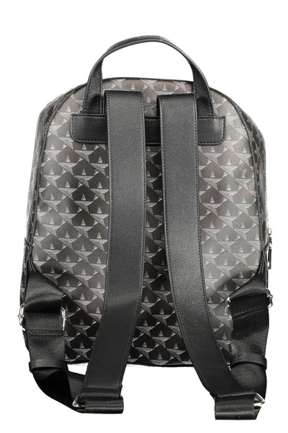  - Black PVC Women Backpack