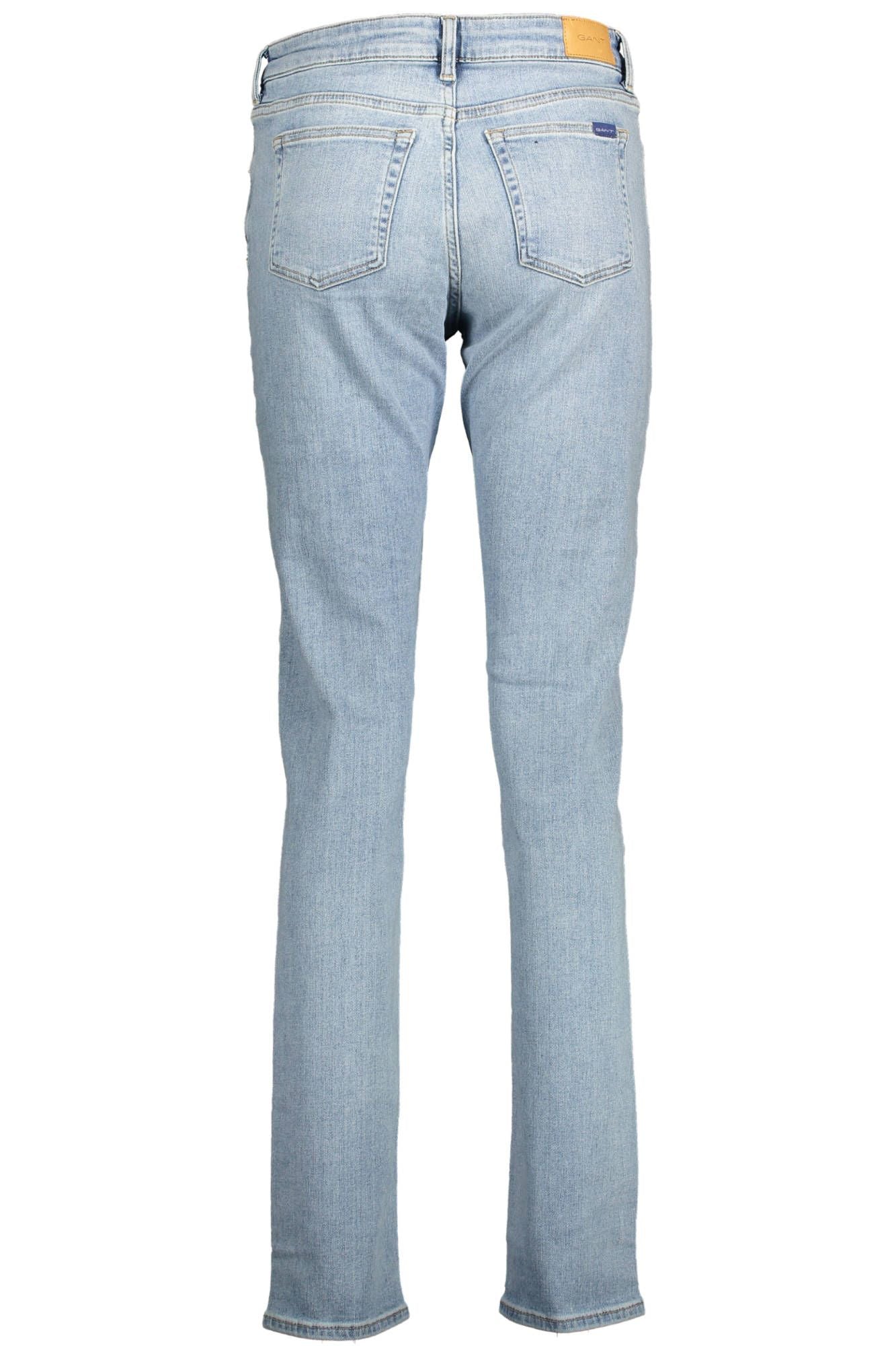  - Light Blue Cotton Women Jeans