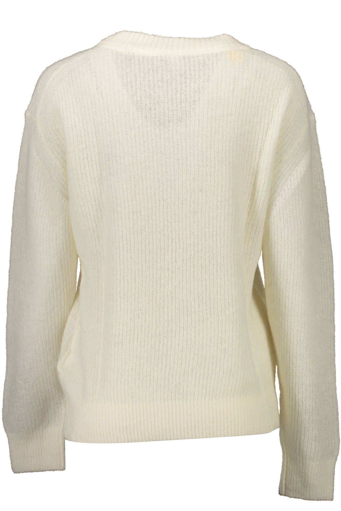  - White Wool Women Sweater