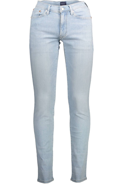  - Light Blue Cotton Men Jeans