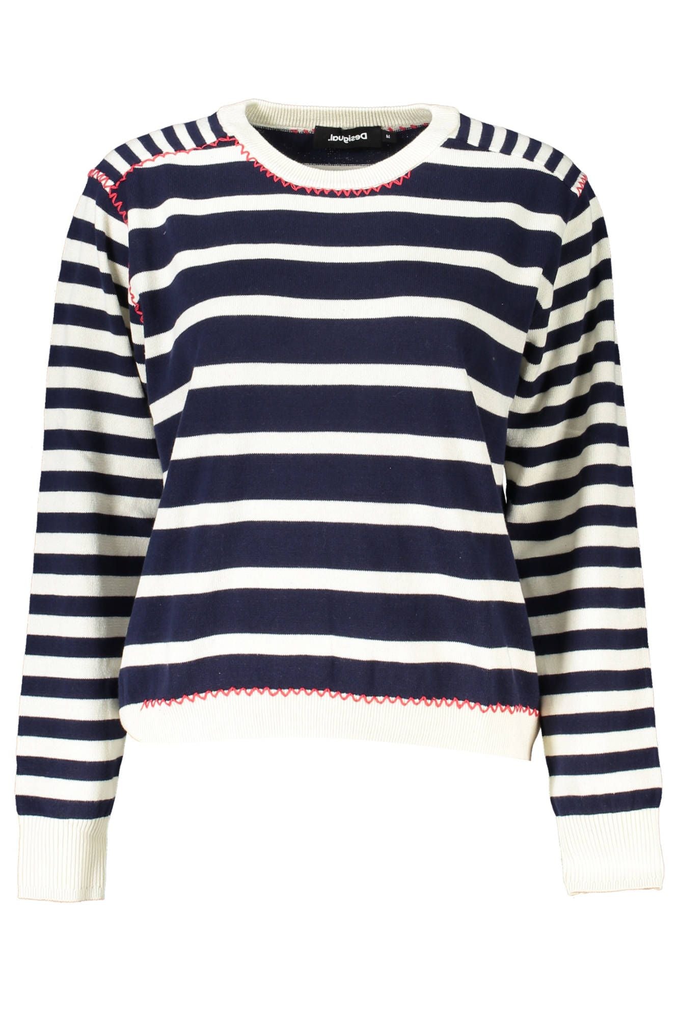  - Blue Cotton Women Sweater