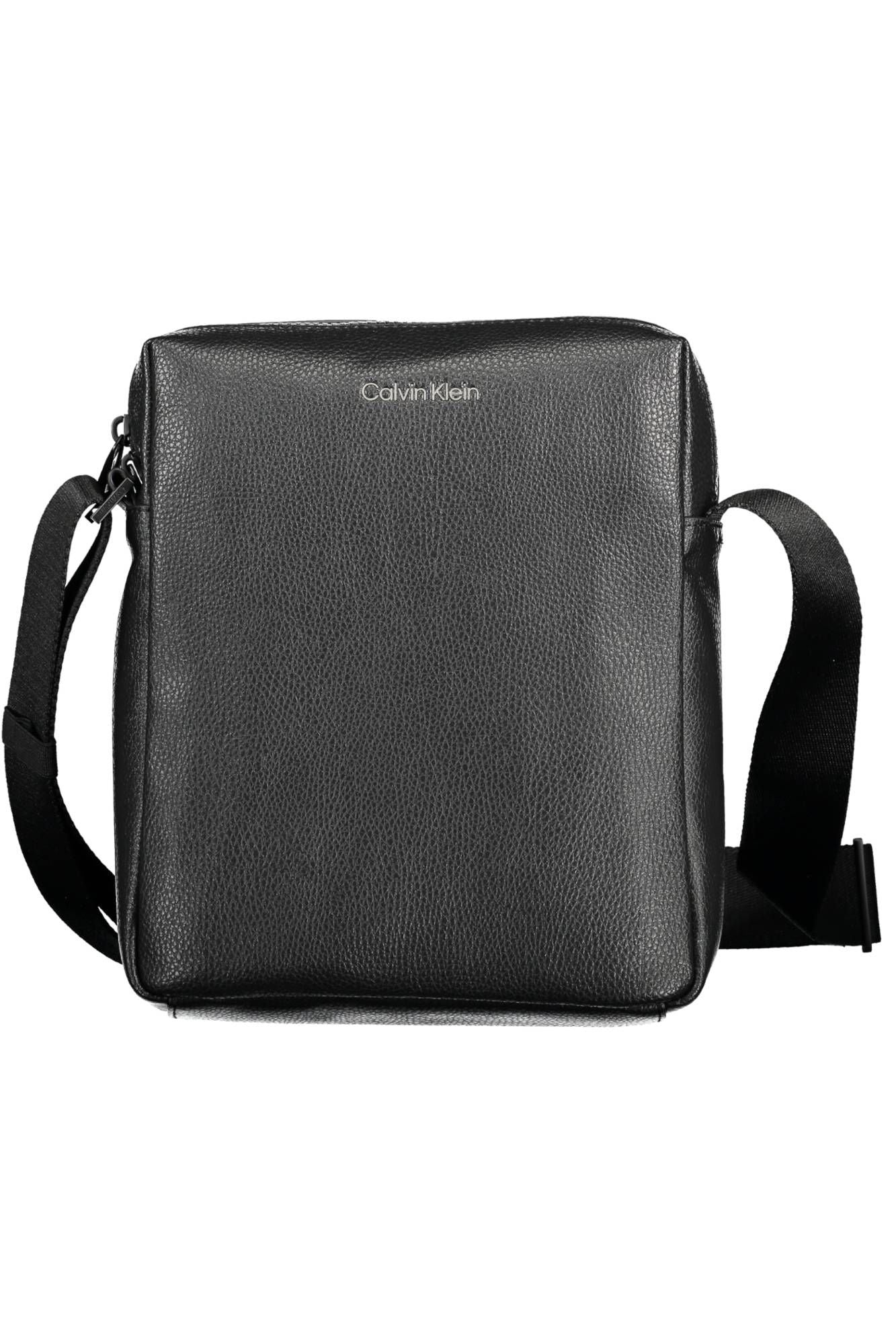 Black Polyester Men Shoulder Bag - The Luxe Alliance