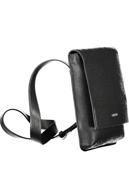  - Black Polyester Men Shoulder Bag