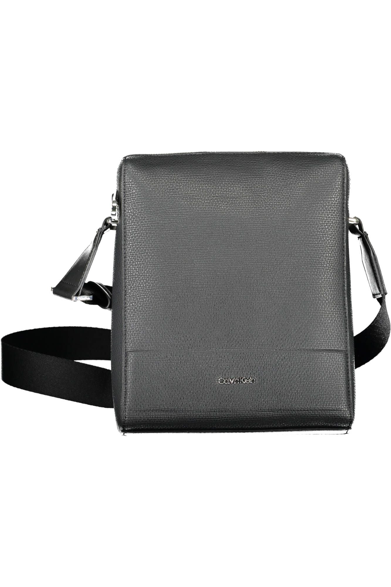  - Black Polyester Mens Shoulder Bag