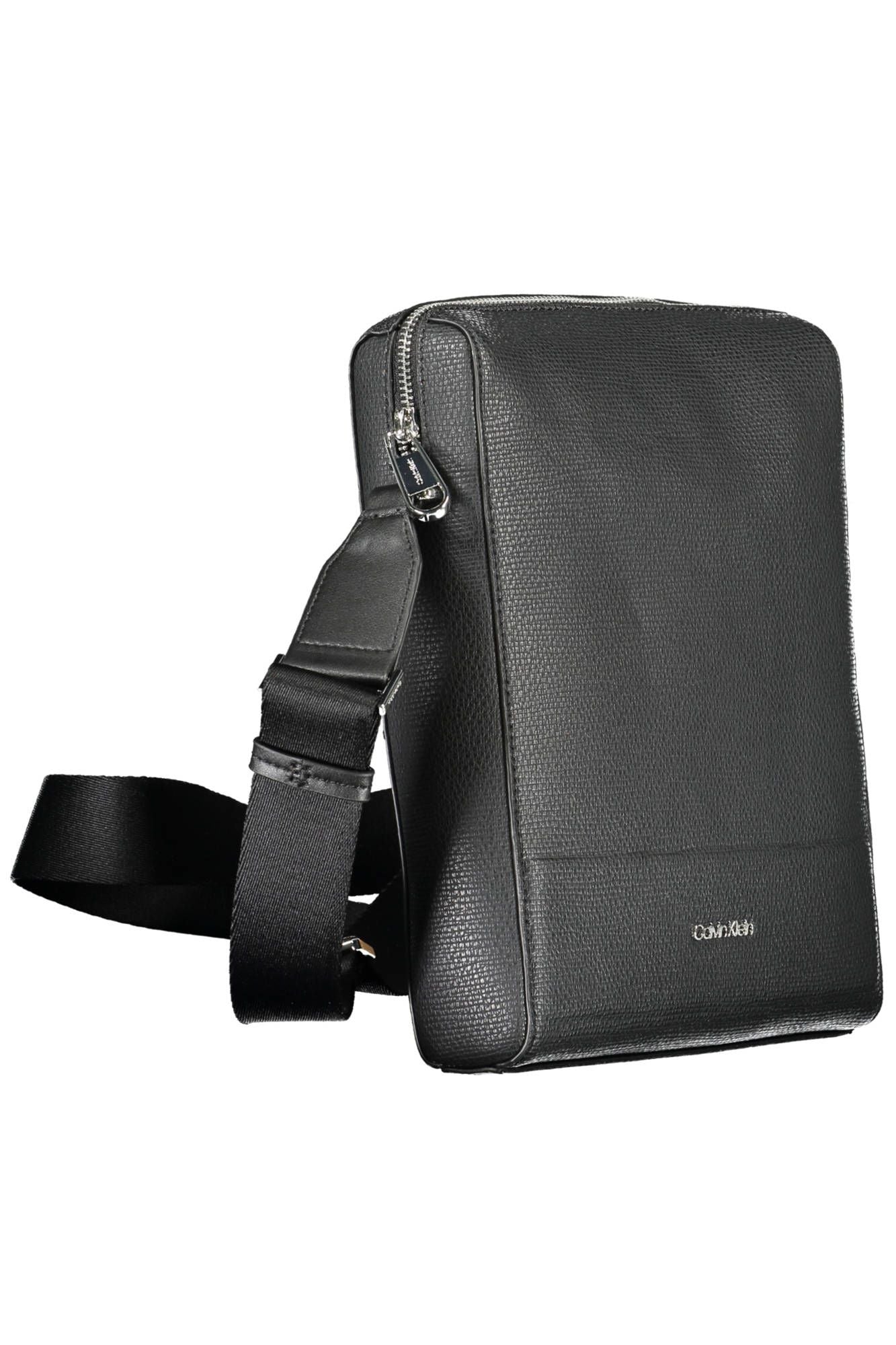  - Black Polyester Mens Shoulder Bag