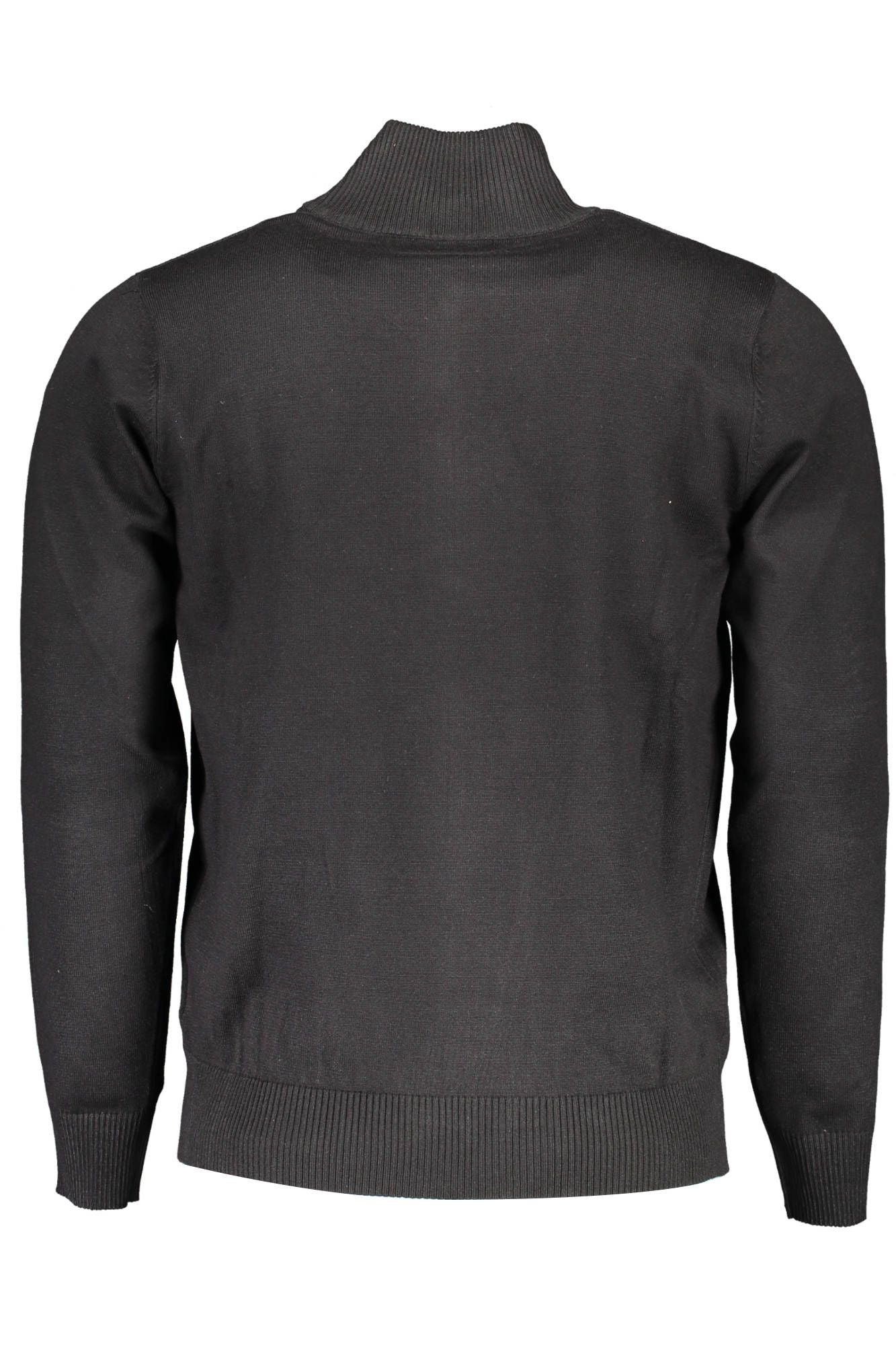 Black Viscose Men Sweater - The Luxe Alliance