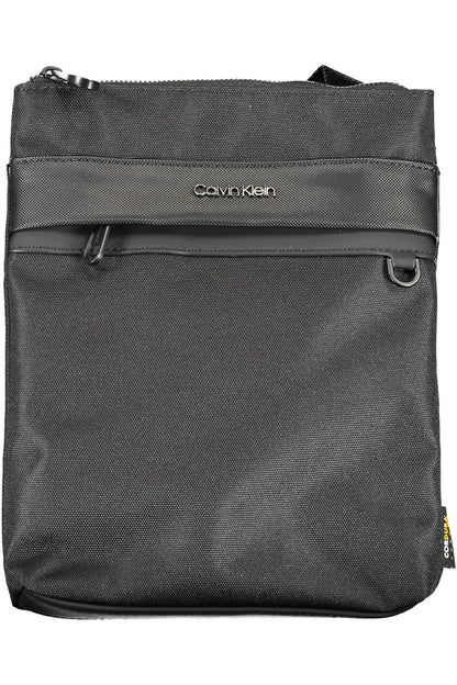  - Black Polyester Men Shoulder Bag