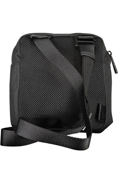  - Black Polyester Men Shoulder Bag