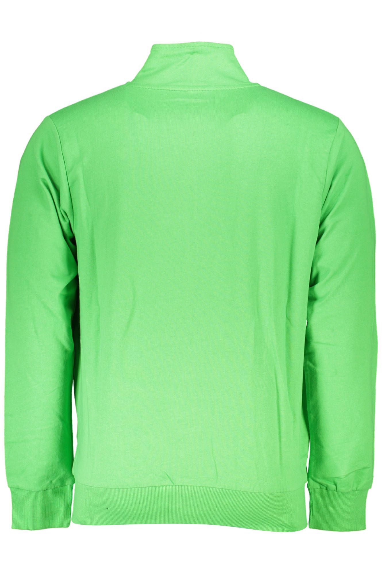 Green Cotton Men Sweater - The Luxe Alliance