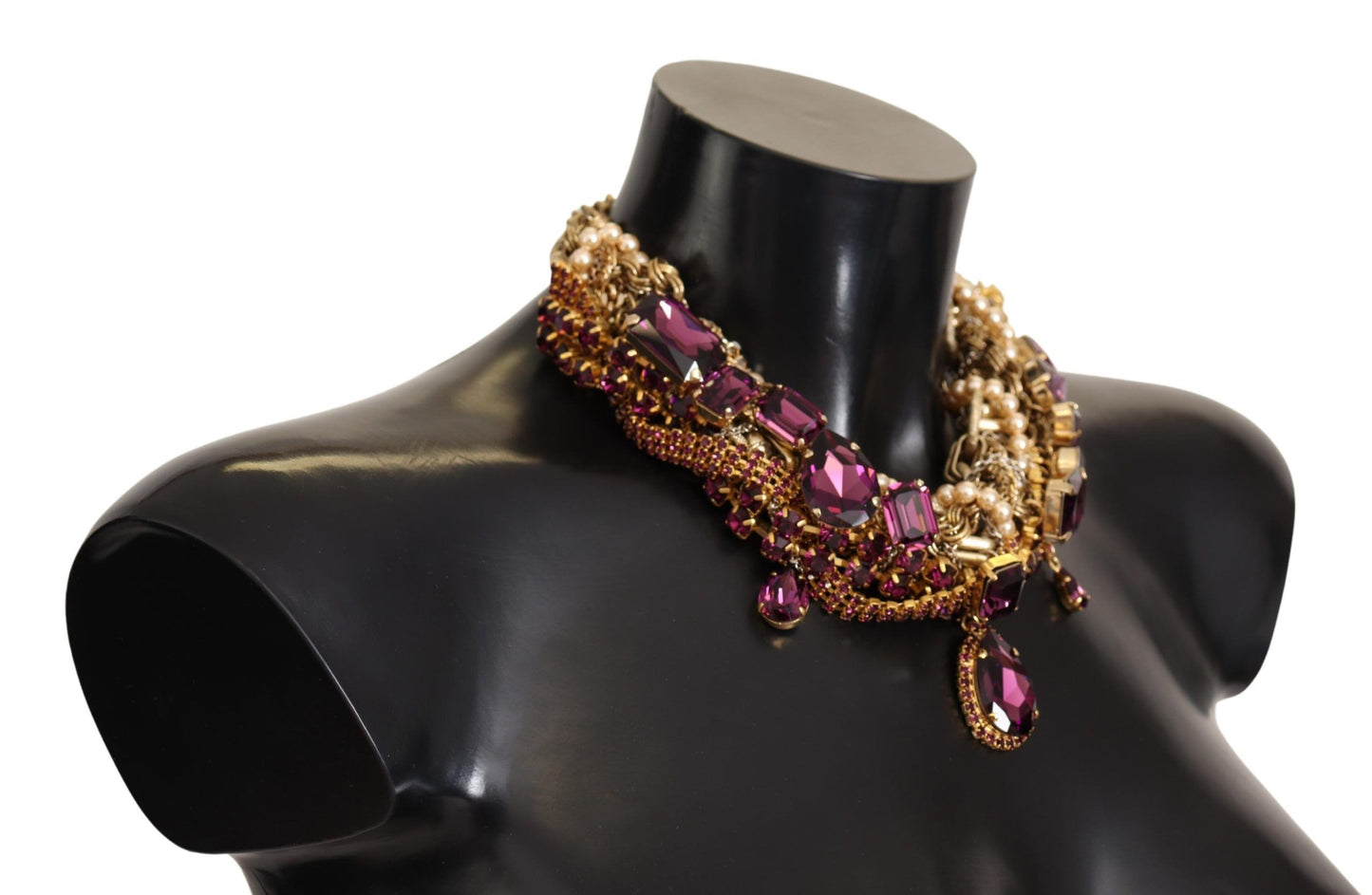  - Sicilian Sparkle Gold-Tone Statement Necklace