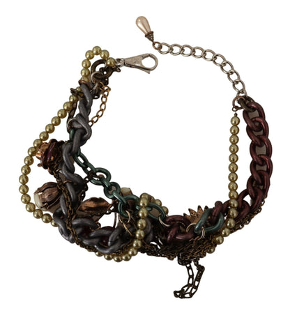 Sicilian Elegance Gold-Tone Statement Necklace by Dolce & Gabbana