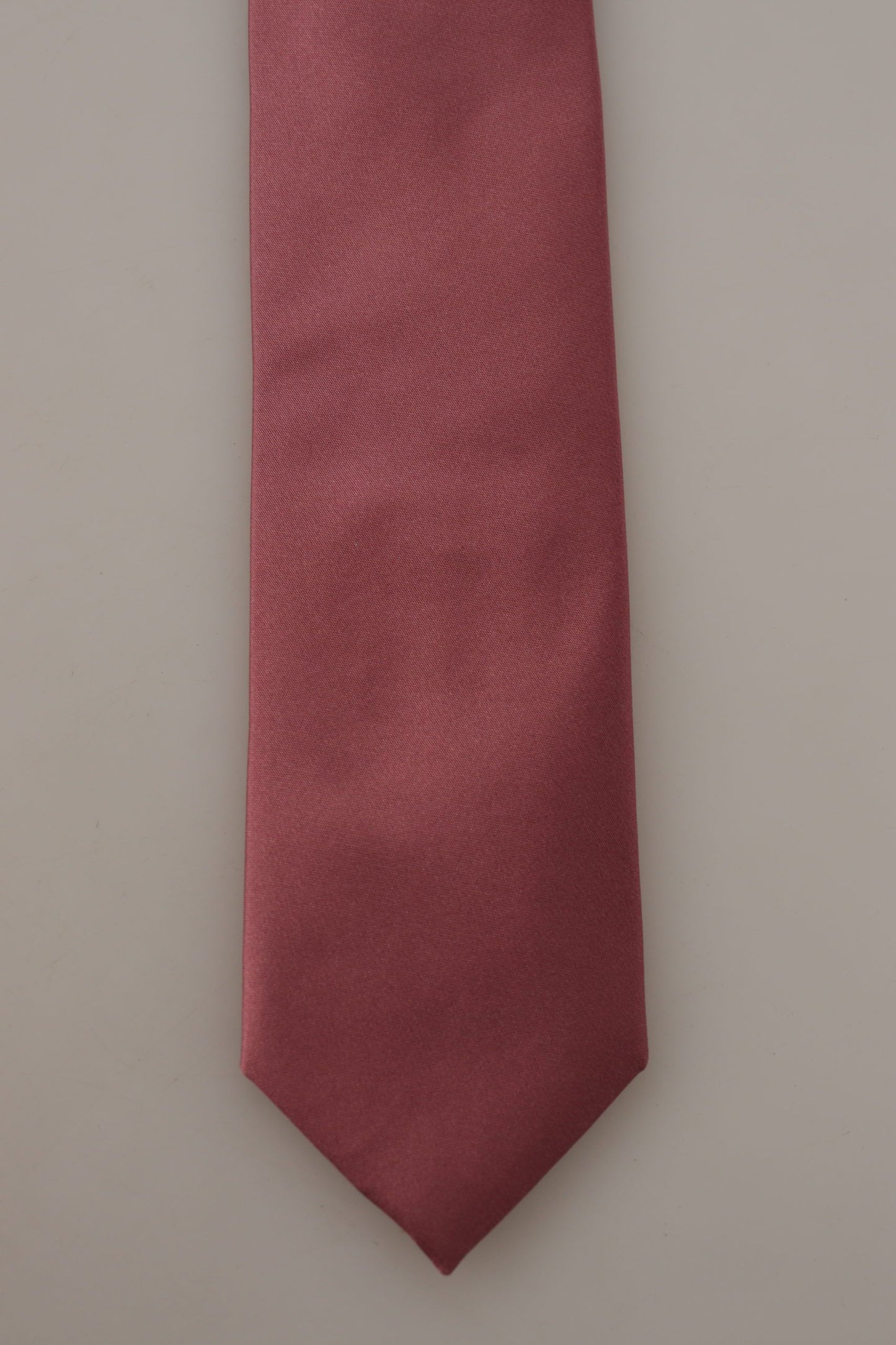  - Elegant Pink Silk Bow Tie