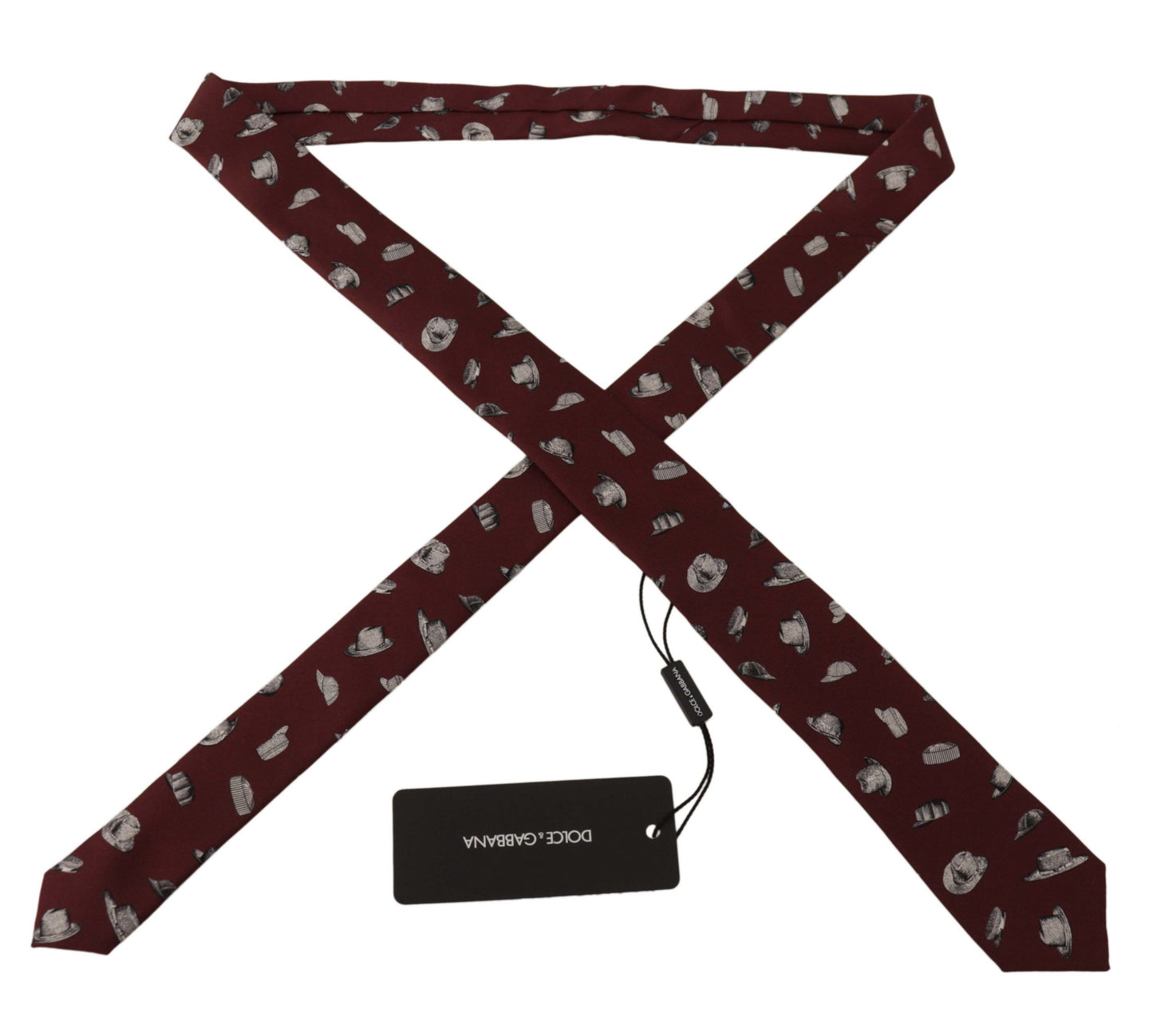  - Maroon Elegance Silk Tie