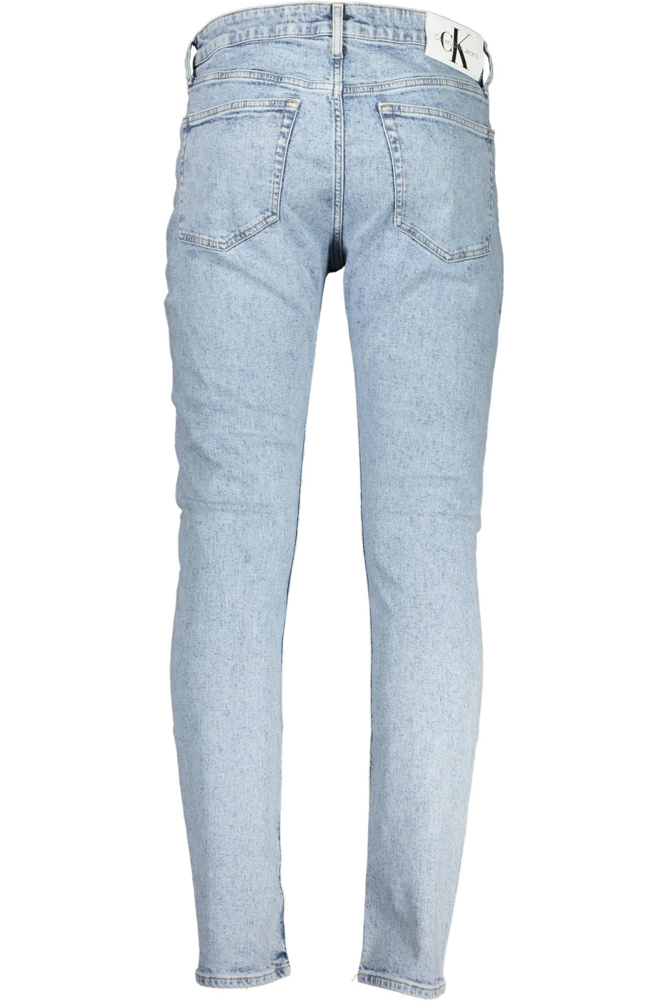 Light Blue Cotton Men Jeans - The Luxe Alliance