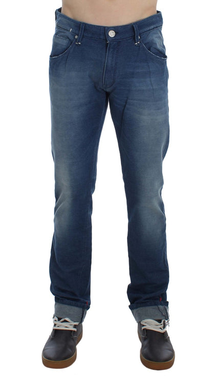  - Slim Fit Blue Wash Italian Denim