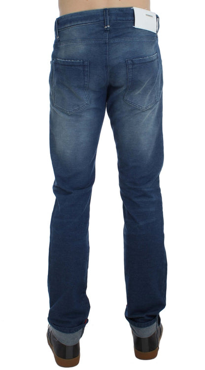  - Slim Fit Blue Wash Italian Denim