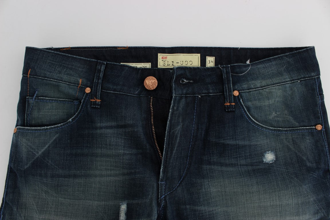  - Sleek Slim Fit Italian Denim Jeans