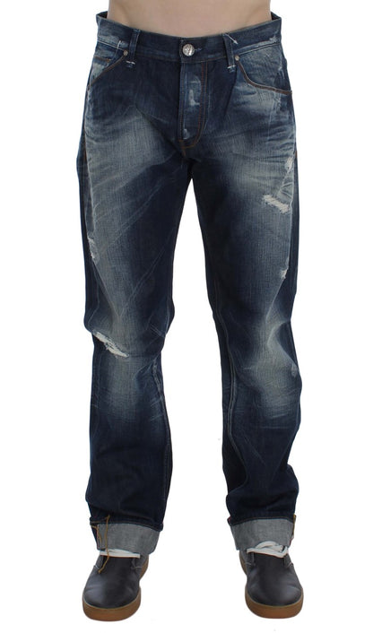  - Authentic Regular Fit Blue Wash Jeans