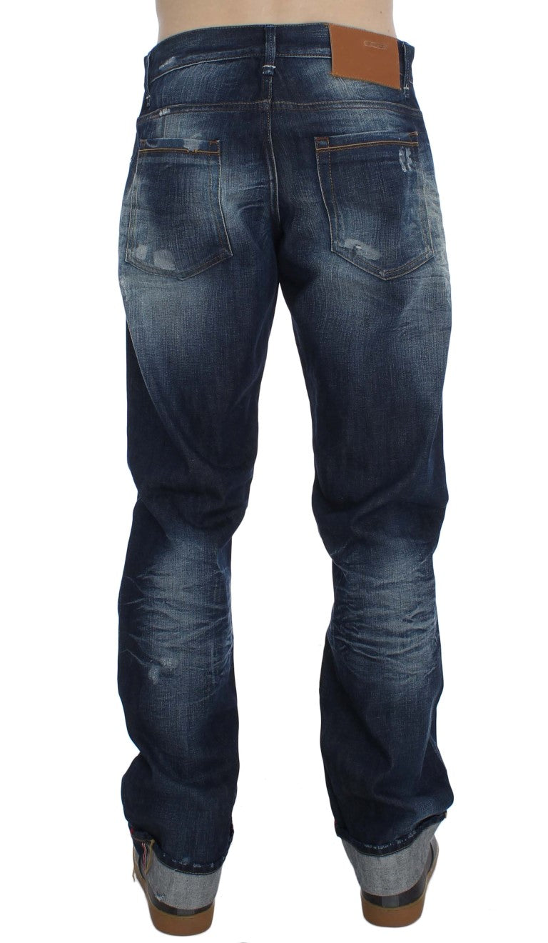  - Authentic Regular Fit Blue Wash Jeans