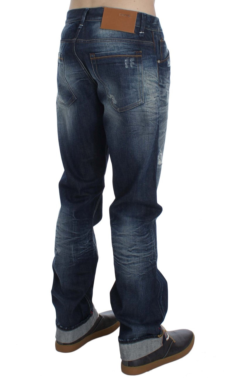  - Authentic Regular Fit Blue Wash Jeans