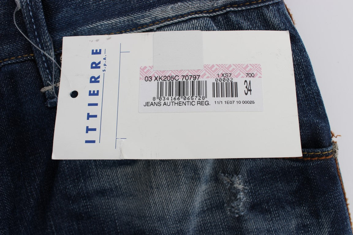  - Authentic Regular Fit Blue Wash Jeans