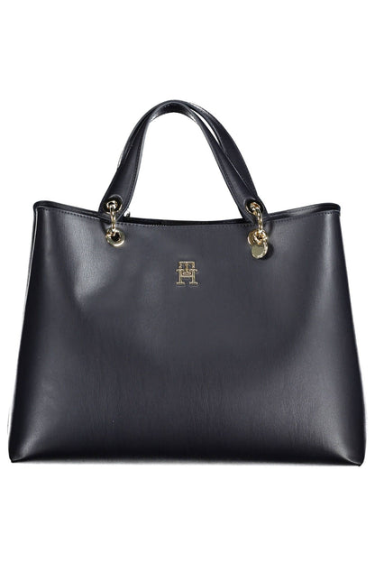 Blue Polyethylene Women Handbag - The Luxe Alliance