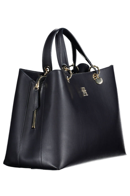 Blue Polyethylene Women Handbag - The Luxe Alliance