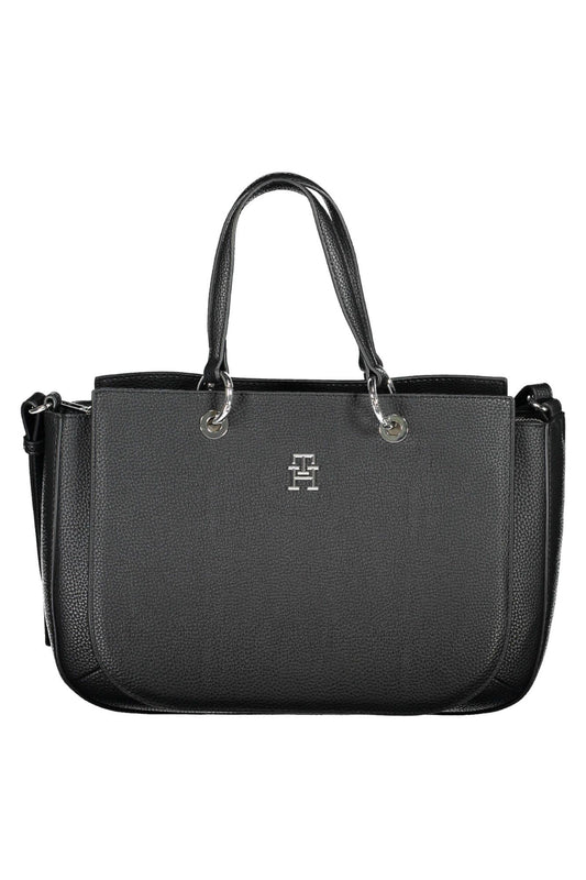 Black Polyethylene Women Handbag - The Luxe Alliance