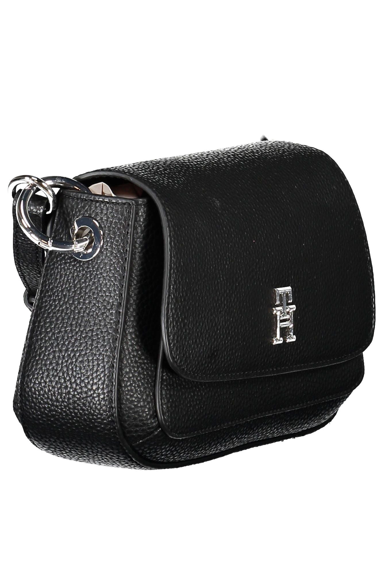 Black Polyethylene Women Handbag - The Luxe Alliance