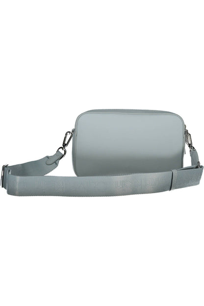 Light Blue Polyester Women Handbag - The Luxe Alliance