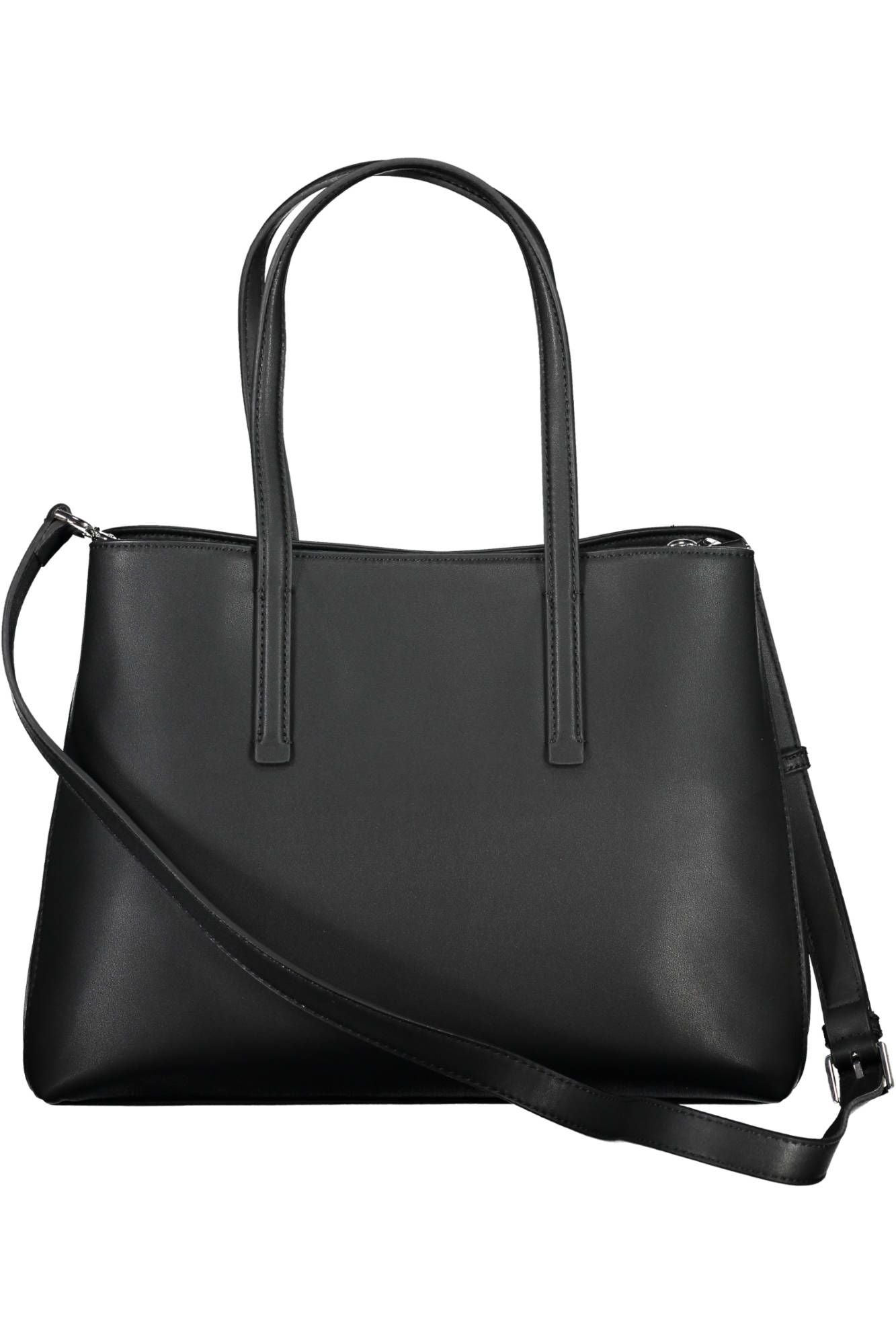 Black Polyester Women Handbag - The Luxe Alliance