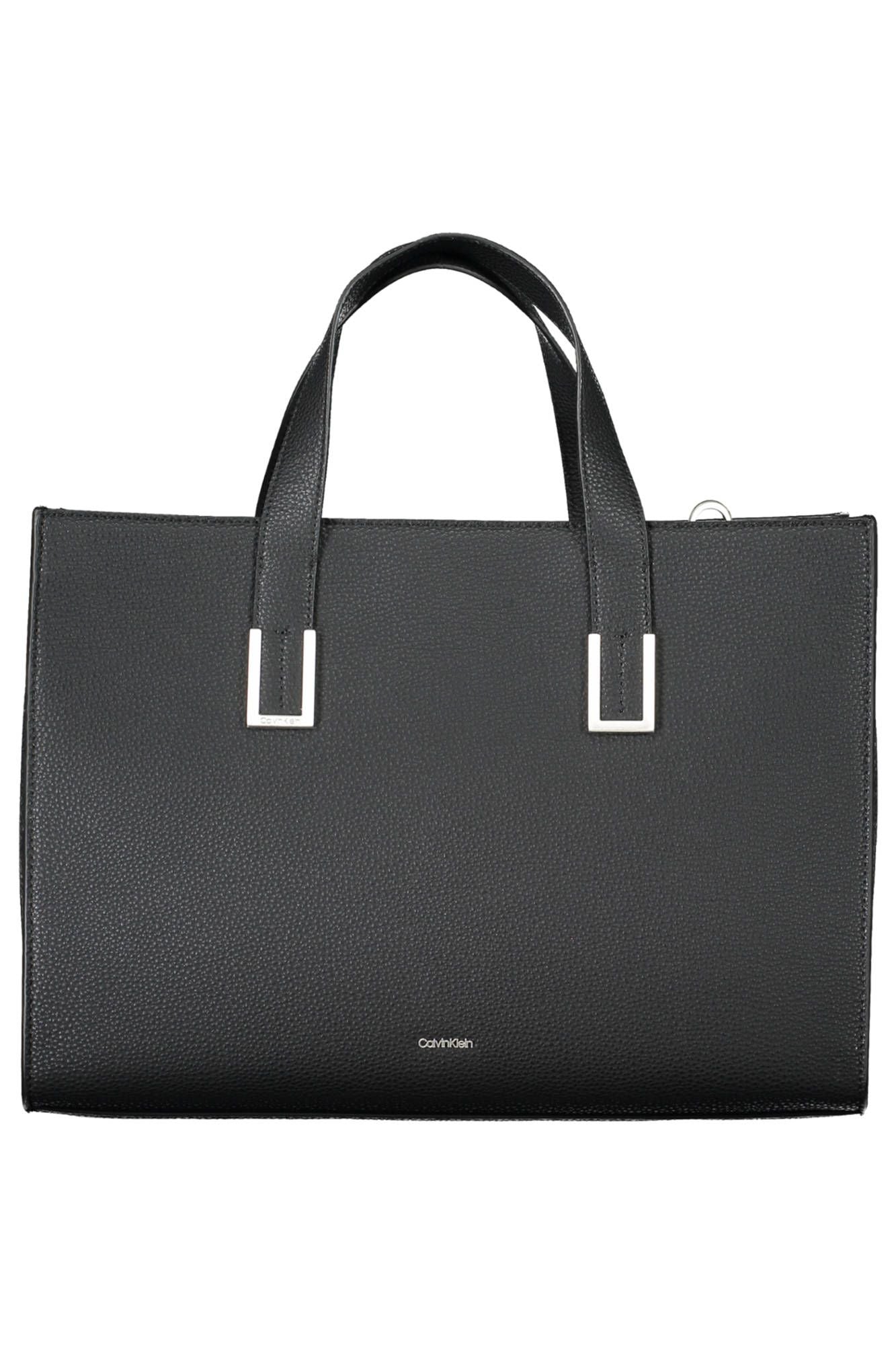 Black Polyester Women Handbag - The Luxe Alliance