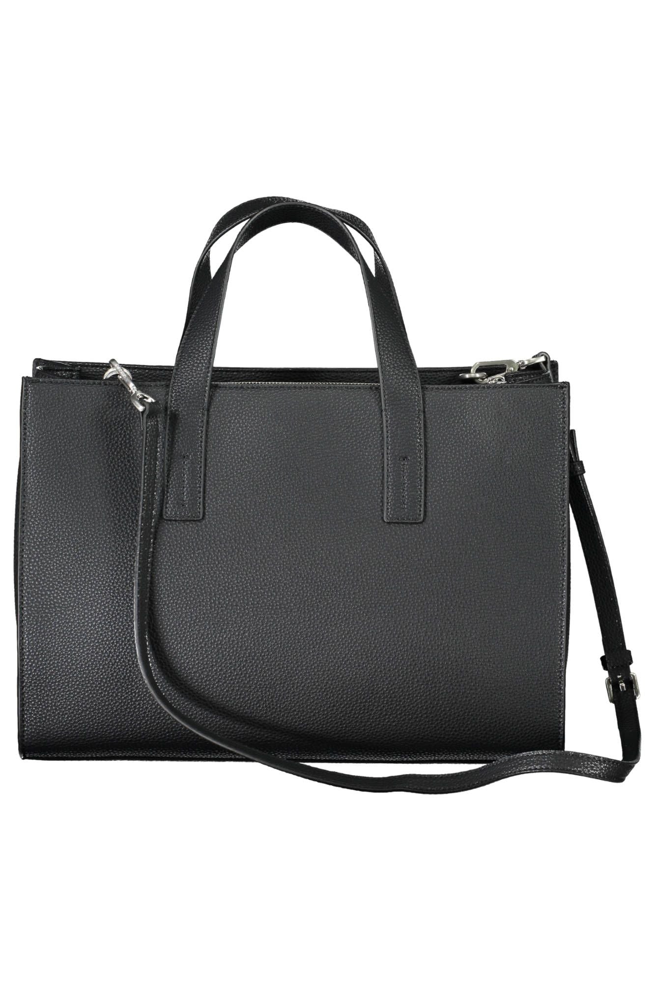 Black Polyester Women Handbag - The Luxe Alliance