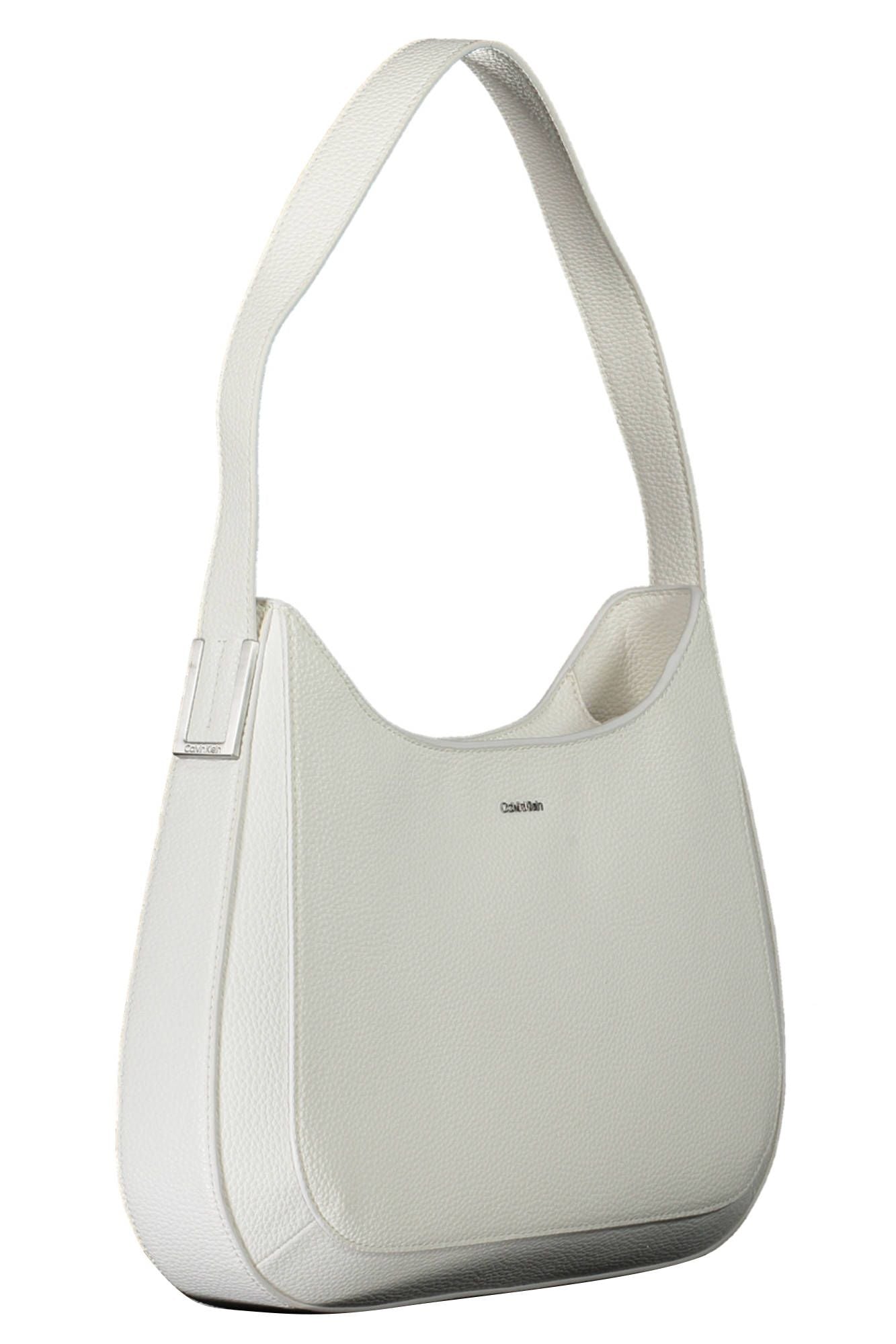 White Polyester Women Handbag - The Luxe Alliance