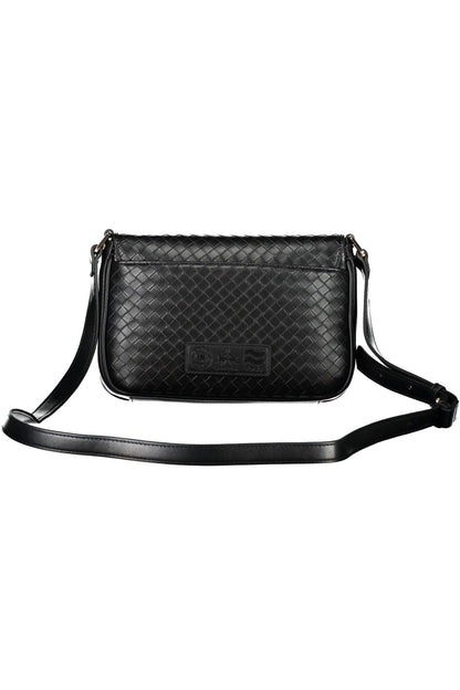  - Black Polyethylene Women Handbag