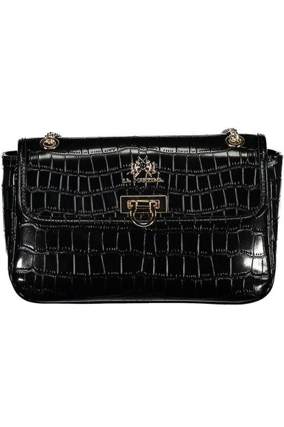  - Black Polyethylene Women Handbag