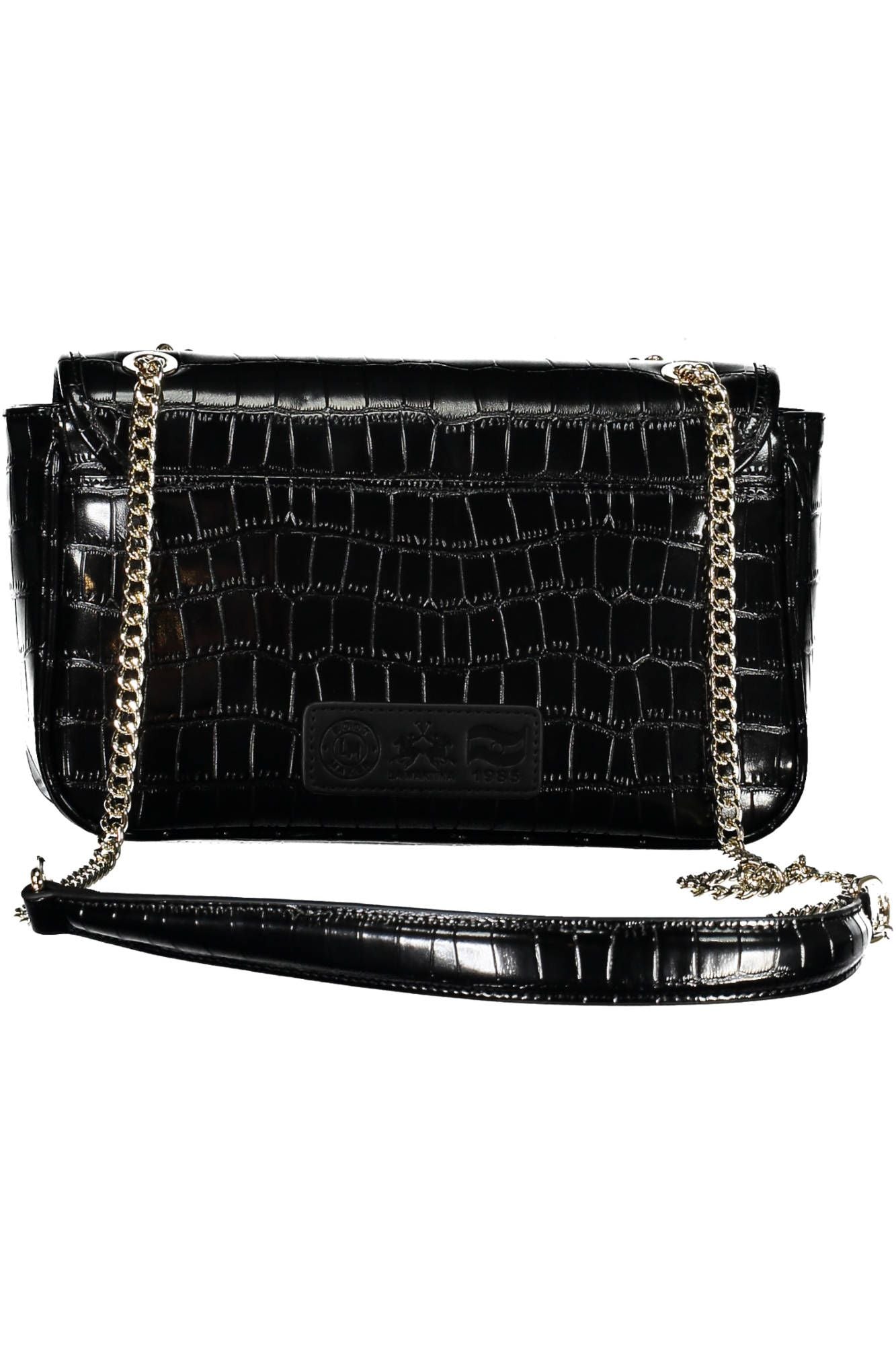  - Black Polyethylene Women Handbag