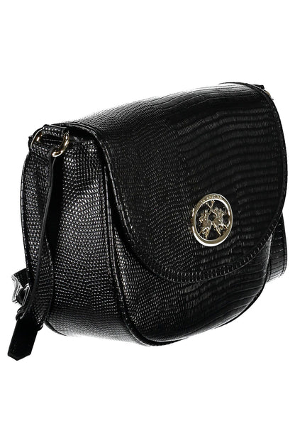  - Black Polyethylene Women Handbag