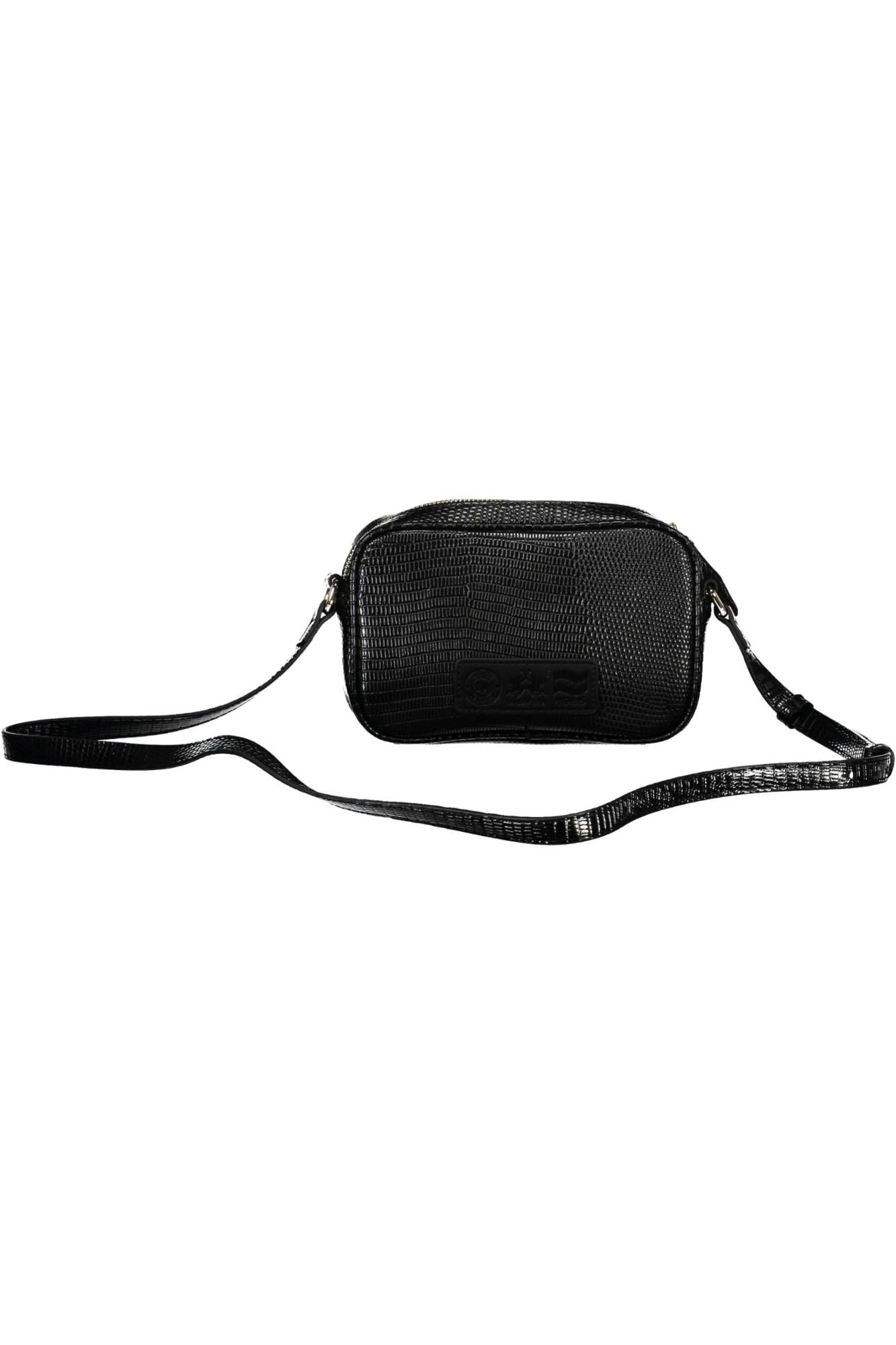  - Black Polyethylene Women Handbag