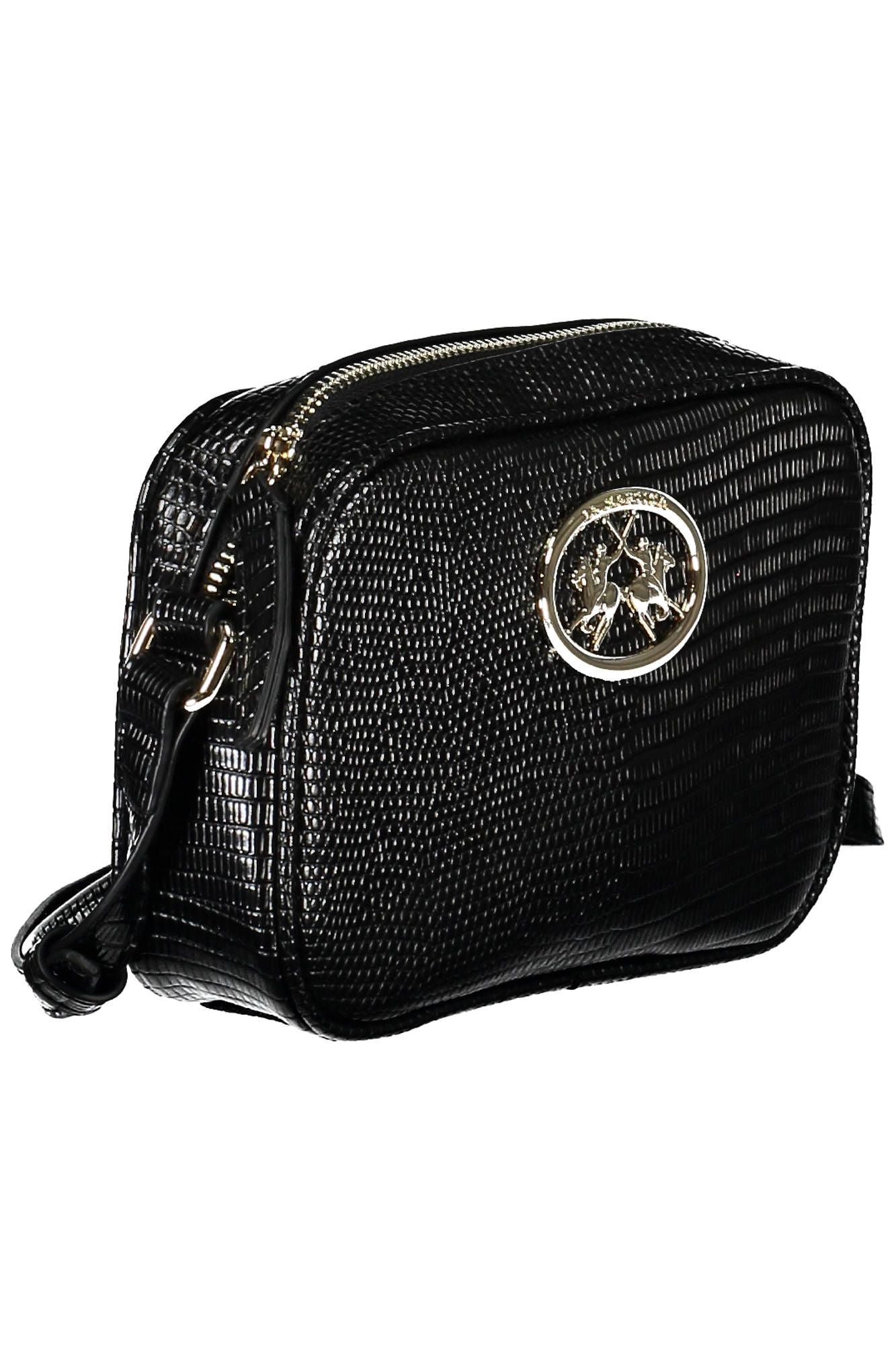  - Black Polyethylene Women Handbag