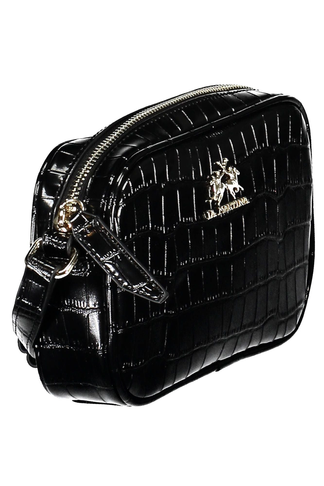  - Black Polyethylene Women Handbag