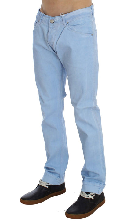  - Elegant Low Waist Regular Fit Men's Jeans