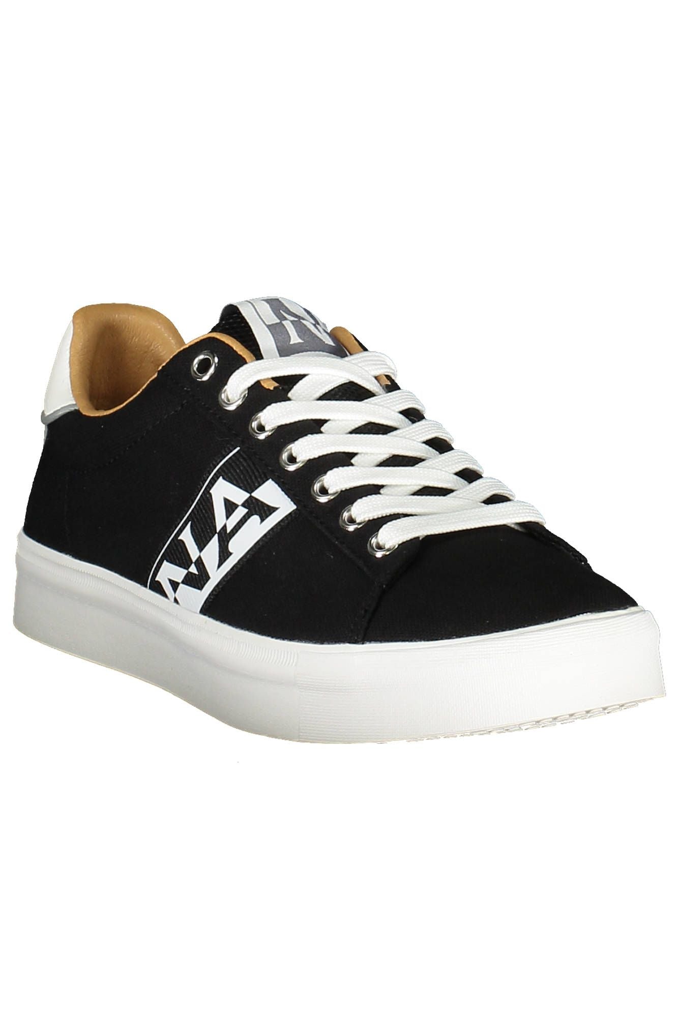  - Black Polyester Men Sneaker