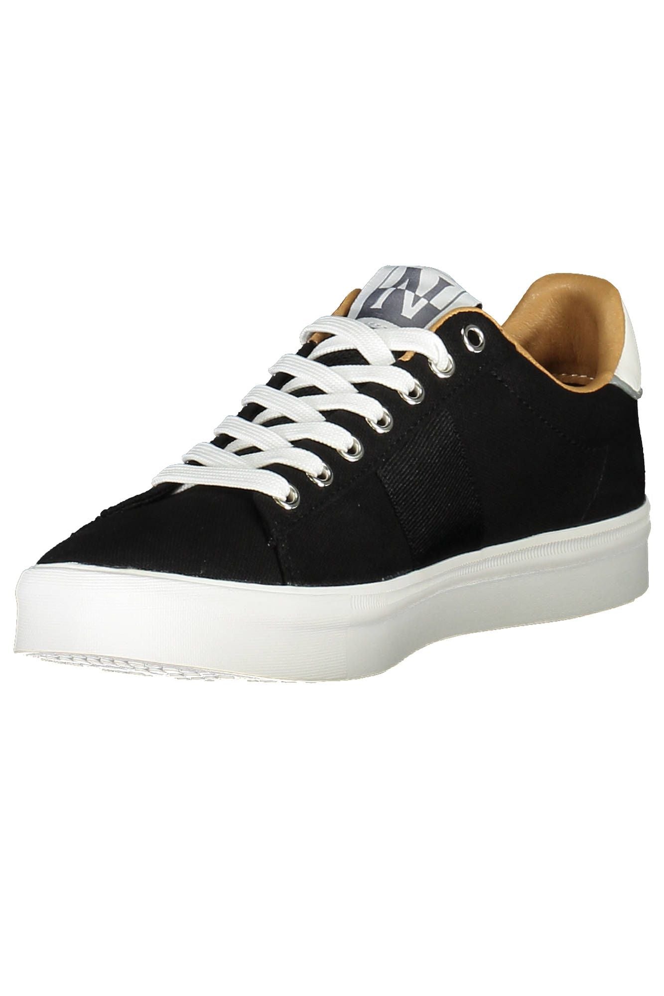  - Black Polyester Men Sneaker