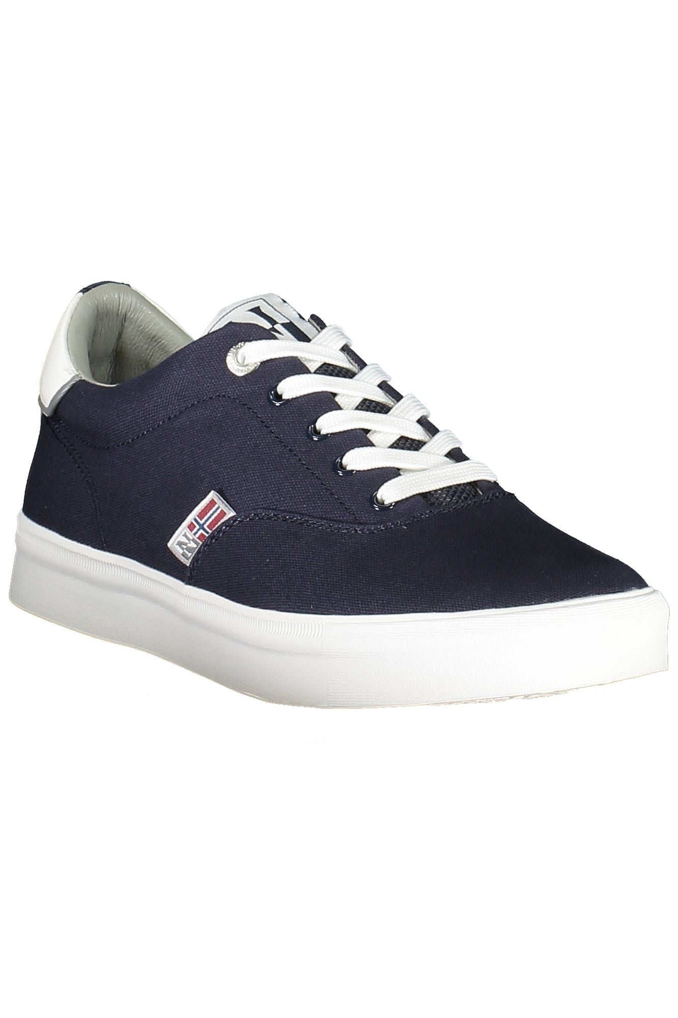  - Blue Polyester Men Sneaker