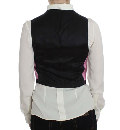  - Silk-Cotton Blend Torero Inspired Vest