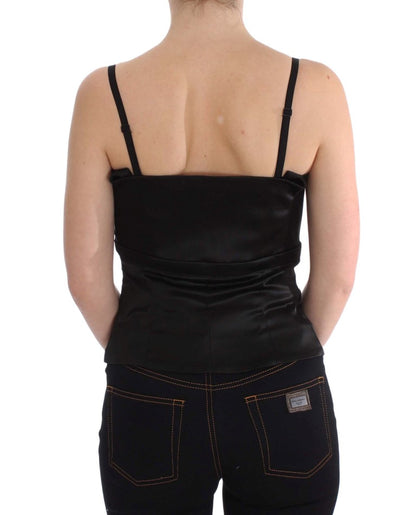  - Elegant Black Evening Cami Top