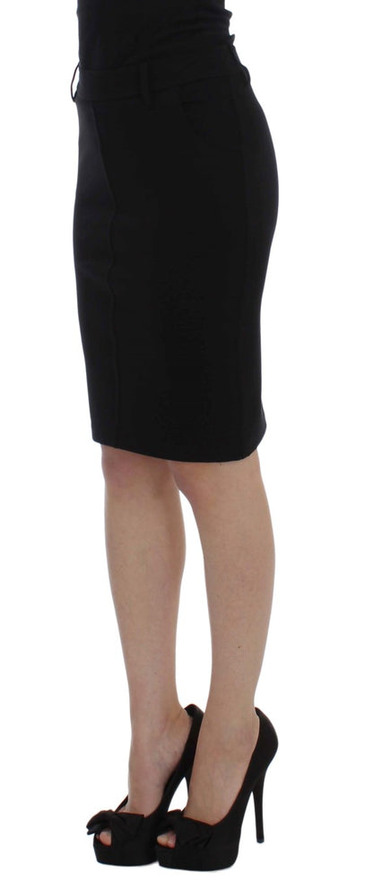 Elegant Black Pencil Skirt for Chic Look - The Luxe Alliance